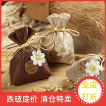 Lavender osmanthus Rosemary bag sachet car bedroom deodorant dried flower sachet wardrobe long-lasting aroma aromatherapy bag