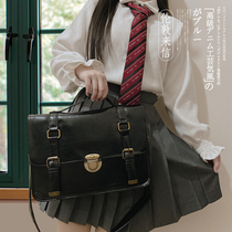 Brain pain London letter Japanese jk uniform poor bag retro College English backpack portable cross