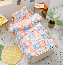 Childrens kindergarten 135 quilt quilt three four or six sets of special core full cotton 60x120 customized