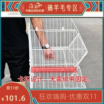 Supermarket shopping mall flower shelves special dumping truck promotion platform try to push the pile head wheel mobile display stand