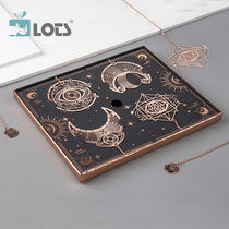 LOTS) original design exquisite metal bookmarks hollow gift box student souvenir birthday gift