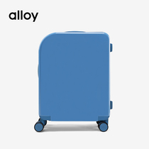 alloy Lebi luggage trolley case light small boarding box blue suitcase 20 24 28 inch