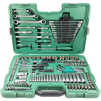 Shida tool set car repair tool combination wrench Daquan large fly sleeve full set of 128 150 pieces