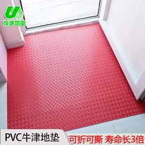 Oxford door entrance wear-resistant PVC floor mat Non-slip mat waterproof workshop plastic carpet stair floor leather