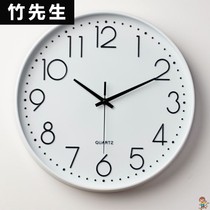 Wall Clock Living Room Fashion 2021 New Plastic - Free Watch Fashion Quarter Clock Hanging Wall Wall Wall Wall Light Luxury