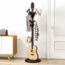 Coat rack Floor hanger Solid wood European style creative bedroom light luxury modern personality household living room clothes rack