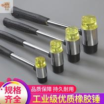 Glass mounted rubber hammer door and window tool floor tile nylon hammer rubber hammer plastic transparent hammer multifunctional rubber hammer