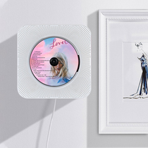  Wall-mounted CD player Wall-mounted ins Same album walkman Vinyl cd player Bluetooth retro cd player