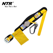 Nettle NTR single waist anti-fall speed differential seat belt Construction aerial work big hook differential seat belt