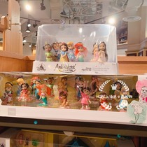 Hope Shanghai Disneyland domestic purchase Q version Princess decoration set Mermaid Snow White Cinderella