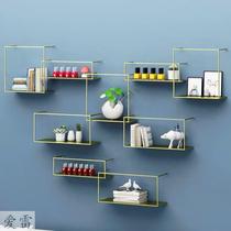 Jewelry nail art rack jewelry rack Nail Polish glue storage storage cosmetics shop shelf display cabinet wall storage
