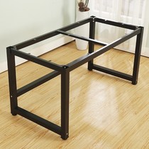 2019 New Tea Table Table coffee table table tea table desk bar iron iron table feet solid wood board bracket tripod
