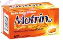 Motrin IB Ibuprofen Aches and Pain Relief 1 Pack (300 Cou