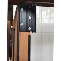 Pulley hinge Titanium single upper wheel folding door folding door Magnesium alloy large sliding door Single page accessories Hinge hardware glass door