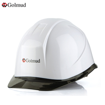 Golmud safety helmet ABS engineering site workers safety helmet anti-collision anti-smashing hat construction leader GM756