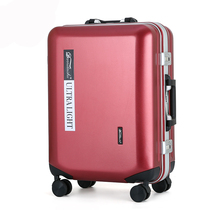 Kangaroo 20 aluminum frame boarding trolley case 22 men and women 24 travel 26 inch student luggage fashion large capacity universal wheel