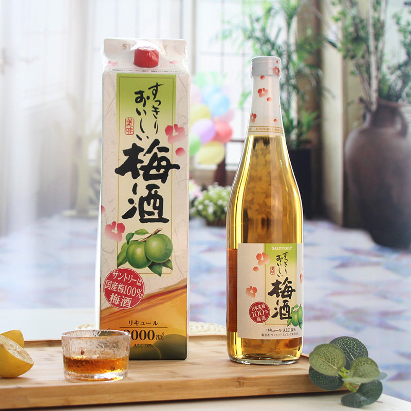 日本原装进口,suntory 三得利 低度青梅酒 2l*3件289.6元包邮(新低96.