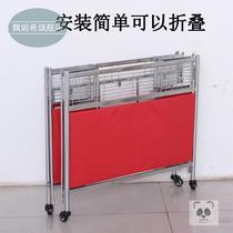 Promotional floats shelf folding multifunctional micro-business stall stalls can be wheeled special dumping display stand