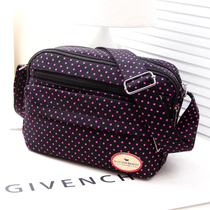 Old mother-in-law small square bag light Business Bag womens small shoulder bag new double zipper canvas bag