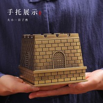 Pure copper incense burner household indoor incense oven agarwood sandalwood stove incense burner creative incense plug Tower incense line aroma aroma diffuser