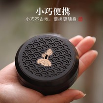 Zen Wood aromatherapy pan incense box agarwood stove sandalwood box indoor purification air incense machine