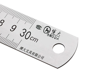 Boda steel plate ruler 30cm high quality stainless steel drawing steel metal ruler stainless steel ruler