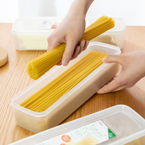 Japan imported noodle storage box Pasta hanging noodle box Refrigerator food preservation box Sealed rectangular storage box