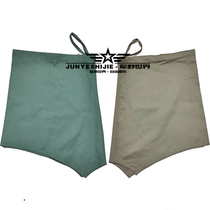 Old-fashioned breifs military green underwear Bayi big pants military fans draw rope shorts loose Army cotton men