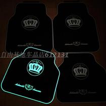 Four seasons car general latex floor mat thickened plastic waterproof non-slip antifreeze easy to clean five pieces