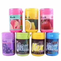 Taiwan imported MAX COOL bull chewing gum 51g*6 cans Remarks taste 7 6