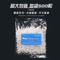 Ceramic tile cross glue cross card plastic 500 floor tile leveling locator seams fixing clip per pack