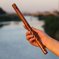 Short flute can play flute adult zero basic children flute antique retro flute instrument performance grade