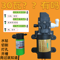 Rhinestone water pump special slotting machine water pump cutting machine punching machine household water purifier pump self-priming watering vegetables