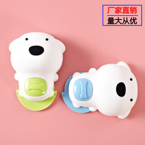 Childrens safety protective products Baby creative safety door card Silicone door stopper door stopper