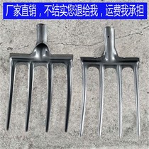 Turnout soil fork soil excavation Sweet Potato onion garlic radish household steel fork manure grass fork manganese steel one solid and durable