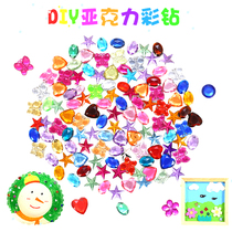 Acrylic diamond decoration accessories kindergarten creative art materials children handmade