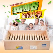 Solid wood heater household oven foot warmer