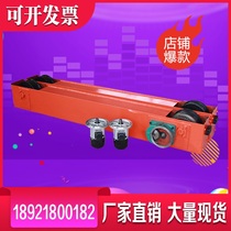 Crane end beam Driving end beam Crane Gantry Crane single beam walking end beam head 200 300 400 wheels