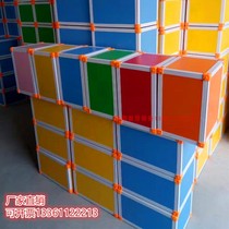 Versatile music stools Music Classroom Special large choral Steps Building block Colour Stool Hexahedron Stage Stool