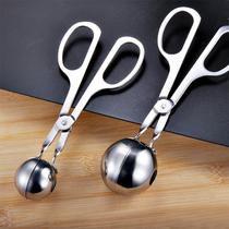 Artifact spoon maker stainless steel press mold meatball tool fish ball made meatball meatball meatball 304