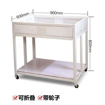 Supermarket promotion car dump truck special sale promotion table folding display rack clothing store flower shelf sales car