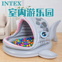 Intex inflatable children's tent game house indoor Princess Girl's little house toy house baby's little tent