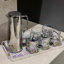 High value in Fengshui suit household living room glass drinking cup home tea cup for customers