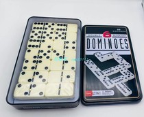 5010 ivory nail box melamine domino set 28 double six Dominoes