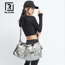 American RoyceFlyer Net Red Sports Fitness Bag women small dry and wet separation travel handbag swimming yoga bag