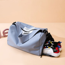 Fitness bag Womens Small model independent shoes student leisure travel bag bag womens short trip swimming luggage bag