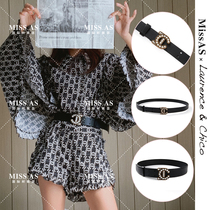 MissAS buyers shop design LaurenceChico Fashion retro LC Logo belt new product
