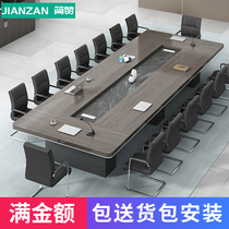 Brief Zen Desk Conference Table Long Table Chairs Portfolio Brief Modern Training Reception Desk Negotiation Table Office Furniture