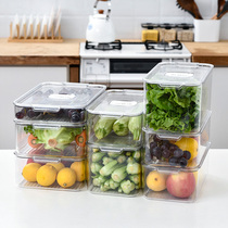 Japan refrigerator storage box Fresh food Kitchen finishing frozen storage special drawer type egg artifact vegetables