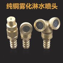 Car sprinkler accessories Heavy truck truck trailer brake dripping copper atomizing nozzle sprinkler spray head